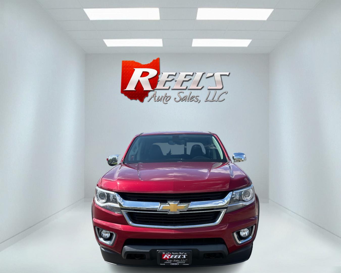 2018 Red /Black Chevrolet Colorado LT Crew Cab 4WD Long Box (1GCGTCENXJ1) with an 3.6L V6 DOHC 24V GAS engine, 8-Speed Automatic transmission, located at 547 E. Main St., Orwell, OH, 44076, (440) 437-5893, 41.535435, -80.847855 - This 2018 Chevrolet Colorado Crew Cab Long Bed LT 4WD is a sturdy and versatile mid-size truck that combines robust performance with comfort and modern technology. It is powered by a 3.6L V6 engine coupled with an 8-speed automatic transmission, capable of delivering efficient highway fuel economy o - Photo#1